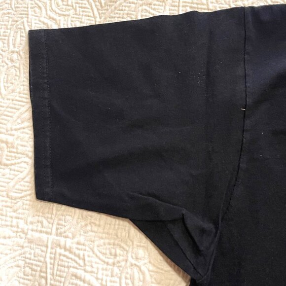 Betty Boop Hug Kisses Shirt Black Large Pink Lips Gildan Heavyweight VTG Cartoon - Picture 5 of 8